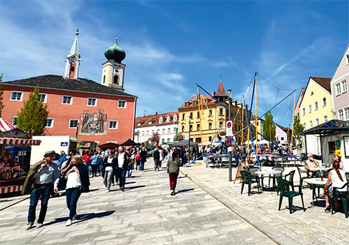 Frühlingsmarkt in Hemau