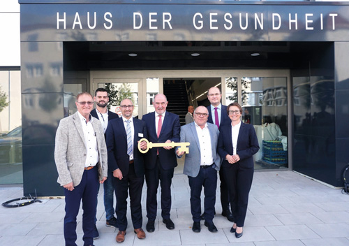 Erster Baustein geweiht
